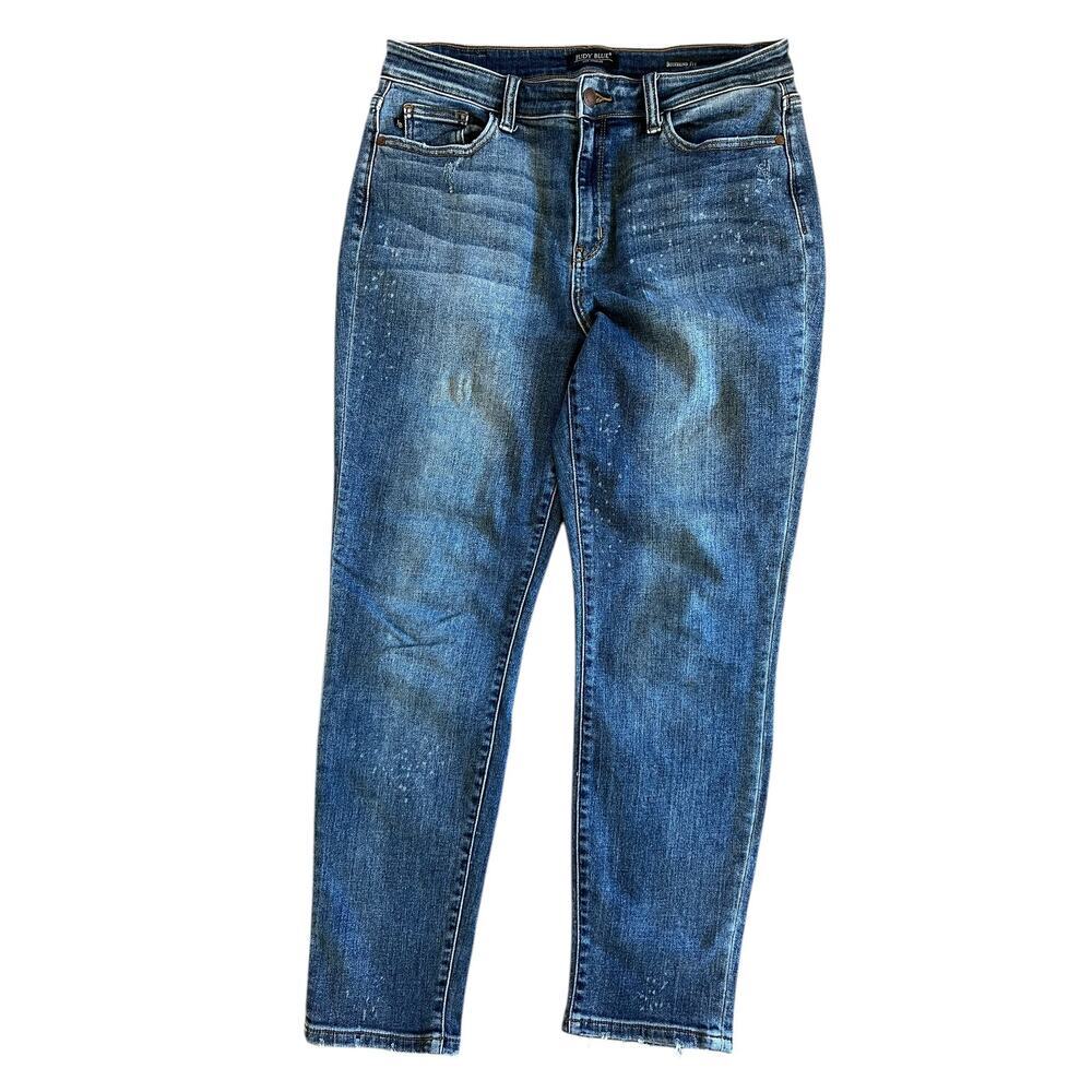 Judy Blue Boyfriend Fit, Stretch, Women's Size 13/31